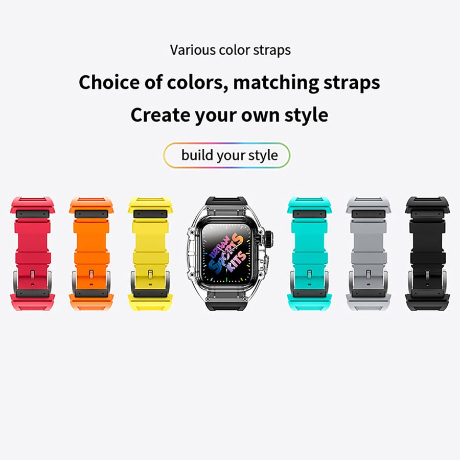 Transparent Smart Watch Strap Mod Kit Case - Image 4