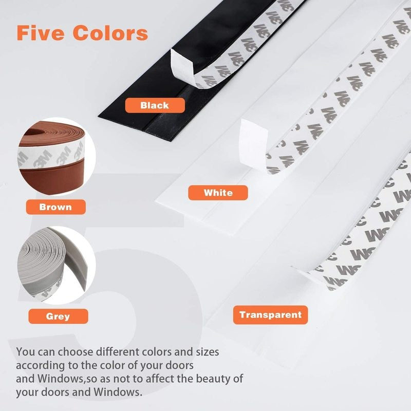 Seal Tight Self-Adhesive Door Bottom Strip - Image 2