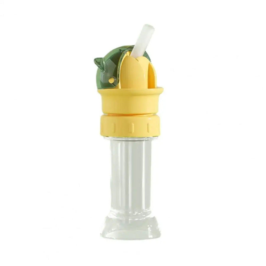 Colorful Twist-Open Built-in Straw Water Bottle - Image 7