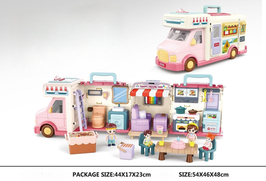 Mega School Party Express Bus House Toy - Image 4