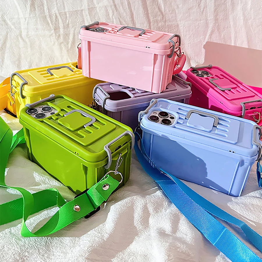Mini Box Phone Case Crossbody Bag - Image 3