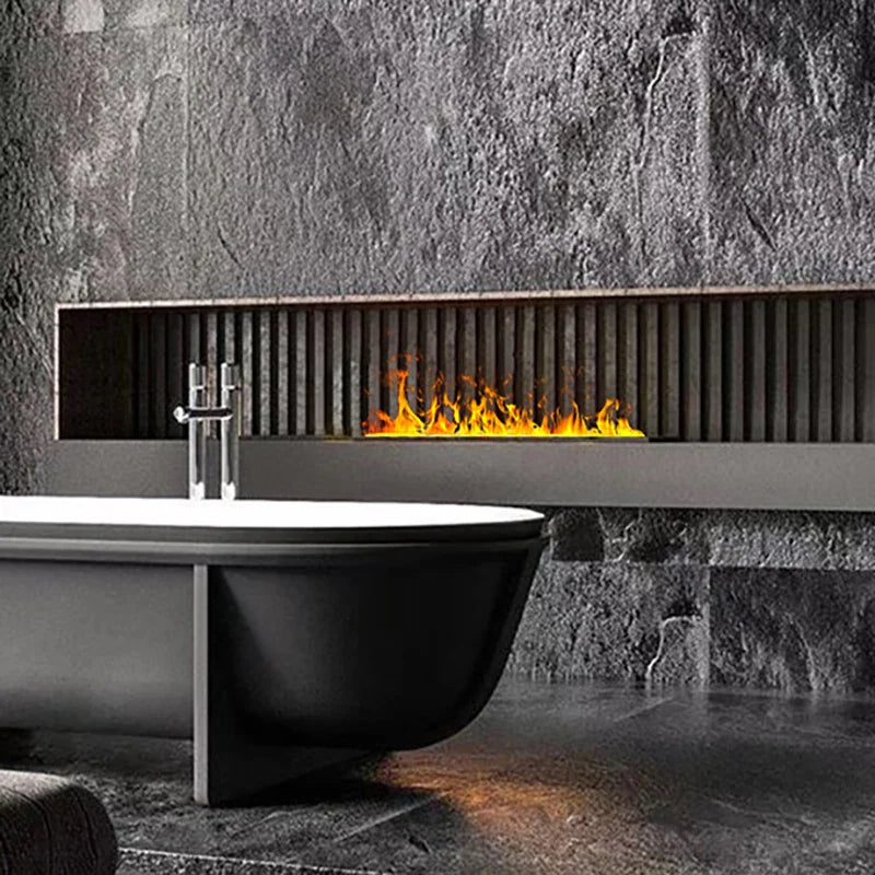3D Atomized Colorful Steam Flame Indoor Fireplace - Image 2