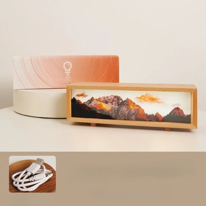 Dream Aura Interactive Desktop Artsy Canvas Lamp - Image 19