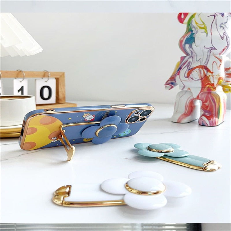 Sunflower Foldable Phone Holder Bracket - Image 1