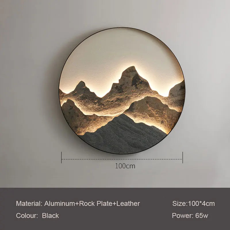Zen-Inspired Landscape View Artsy Wall Decor - Image 6