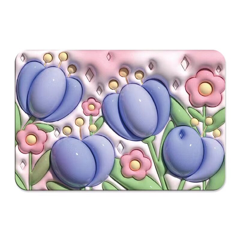 Non-Slip Cartoon Colorful Fun Quick Water Absorbent Mat - Image 13