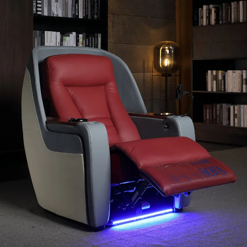 Full Body Ultimate Comfort Recliner LED Base Chair - Image 1