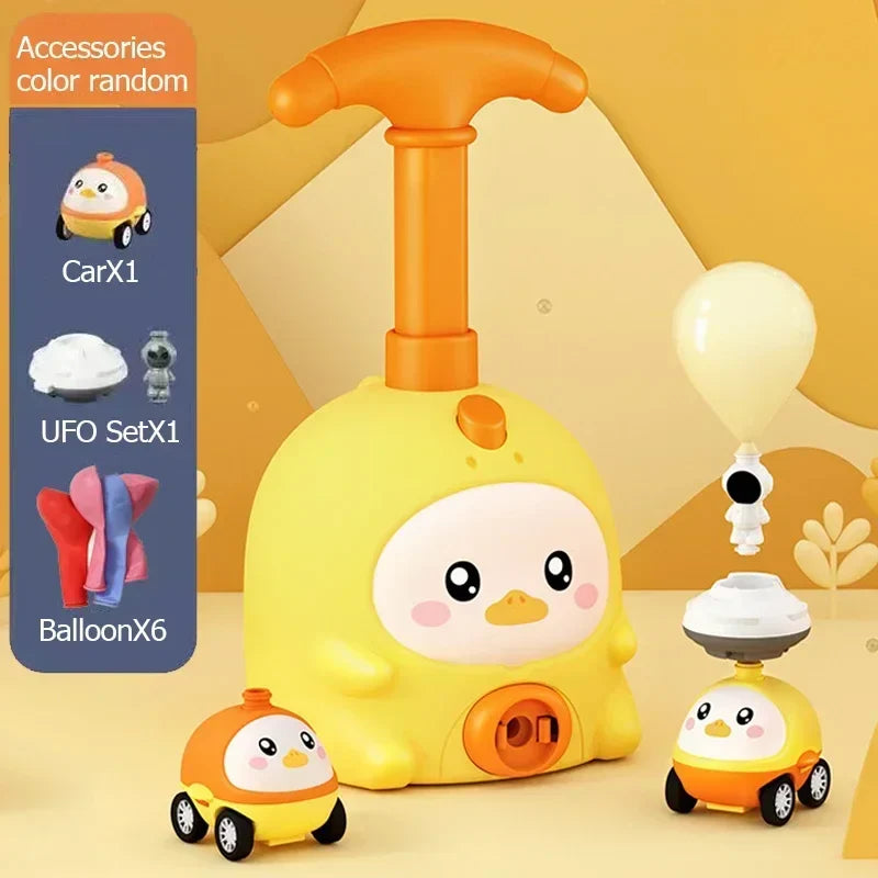 Cute Animal Design Air-Powered Balloon Launcher - Image 7