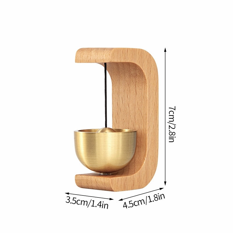 Forest Song Creative Wooden Door Bell - Image 7