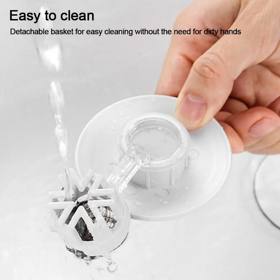 Pop-Up Universal Anti-Odor No Bug Bathroom Sink Strainer - Image 9