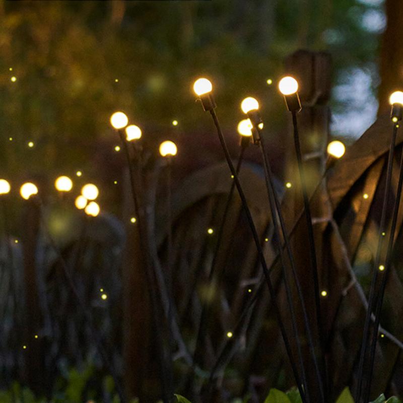 Solar Reed Waterproof Fiber Patio Lights - Image 2