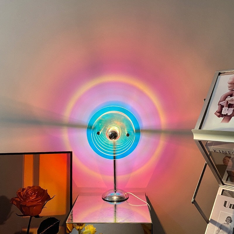 Sunset Atmosphere Rainbow Table Lamp - Image 15