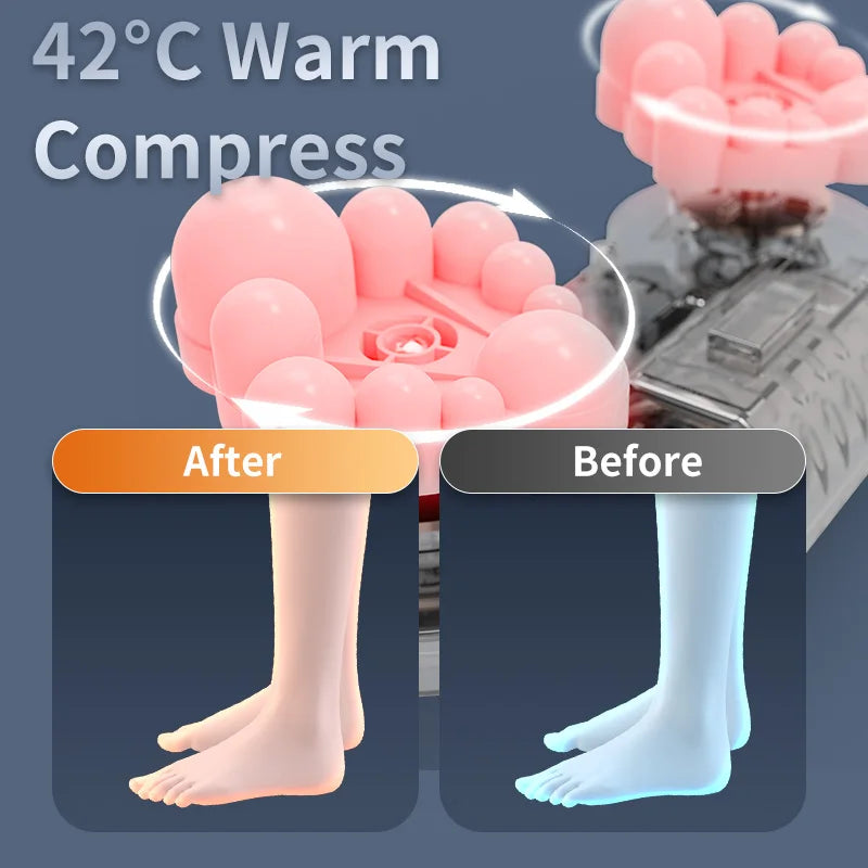 Targeted Multi-Mode Foot Remote Control Massager Gadget - Image 2