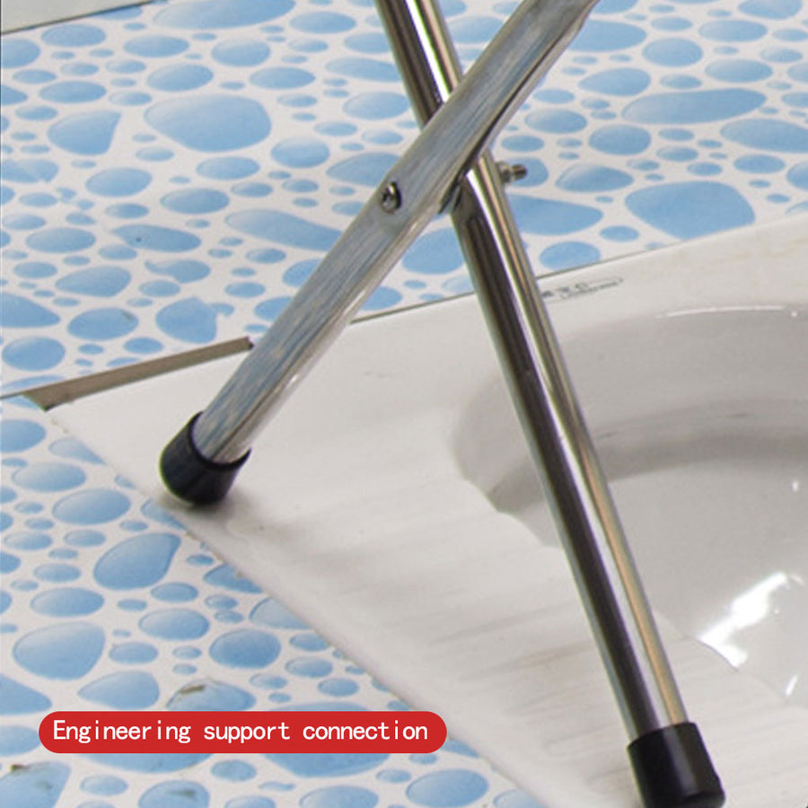Senior Support Bathroom Helper Foldable Potty Chair - Image 1