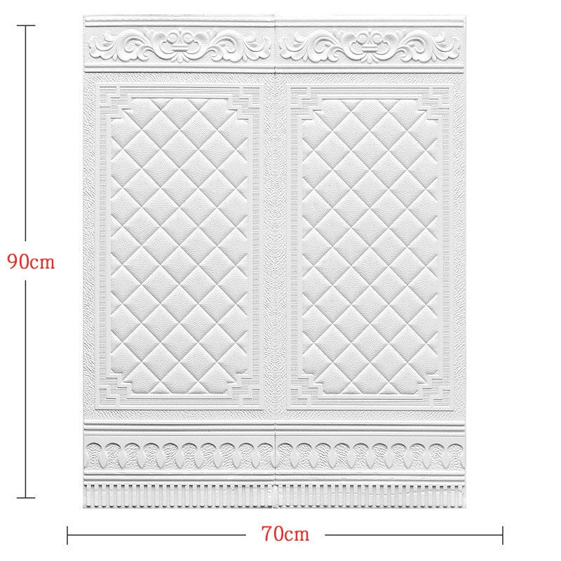 3D Self-Adhesive Antique Accent Wall Sticker - Image 11