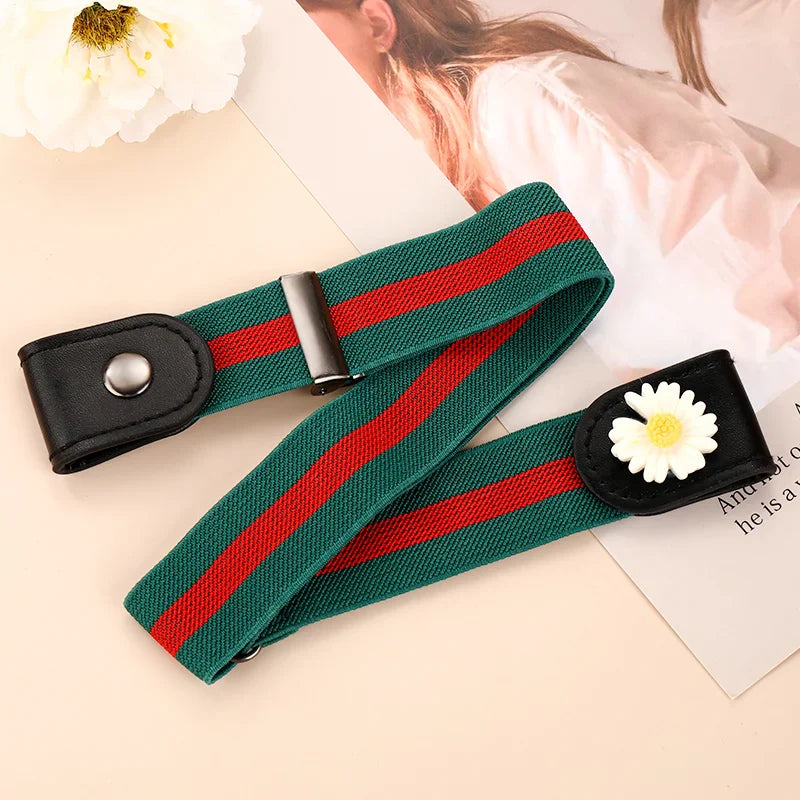 Chic Elastic Buckleless Women Elastic Belt - Image 13