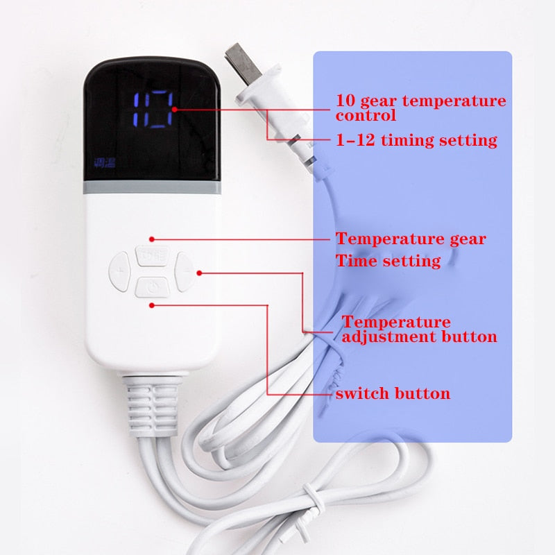 Heat Zone Adjustable Leather Foot Warmer Mat - Image 6