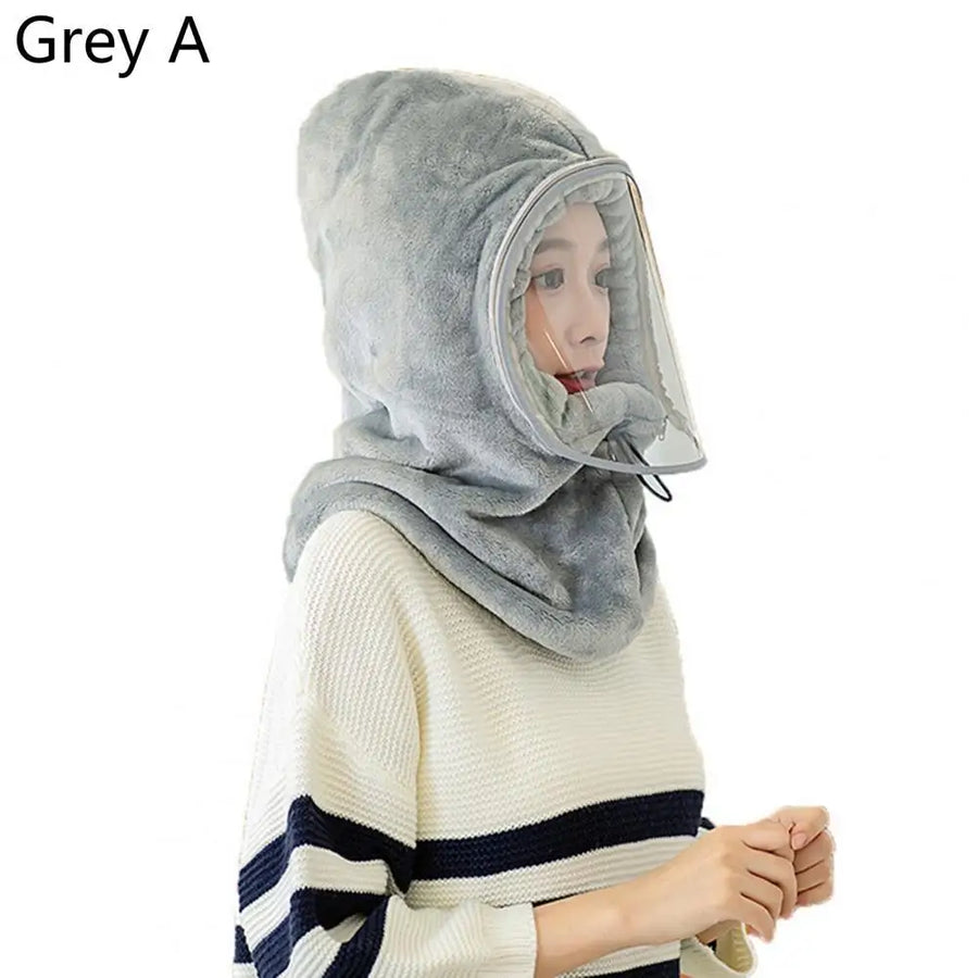 Warm Plush Winter Full Face Hat - Image 2