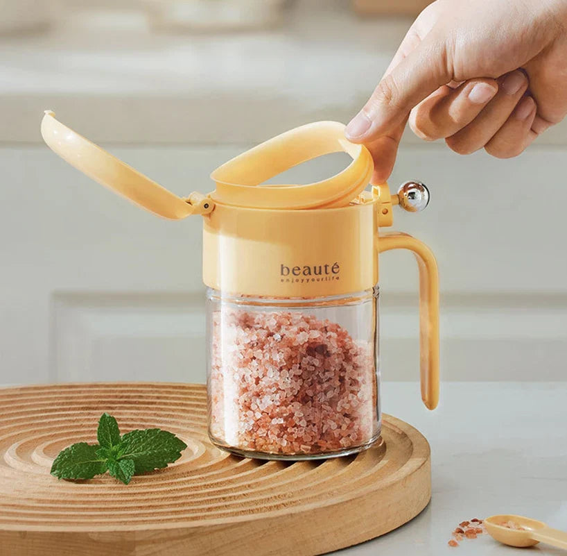 Moisture Block Glass Seasoning Jar - Image 3