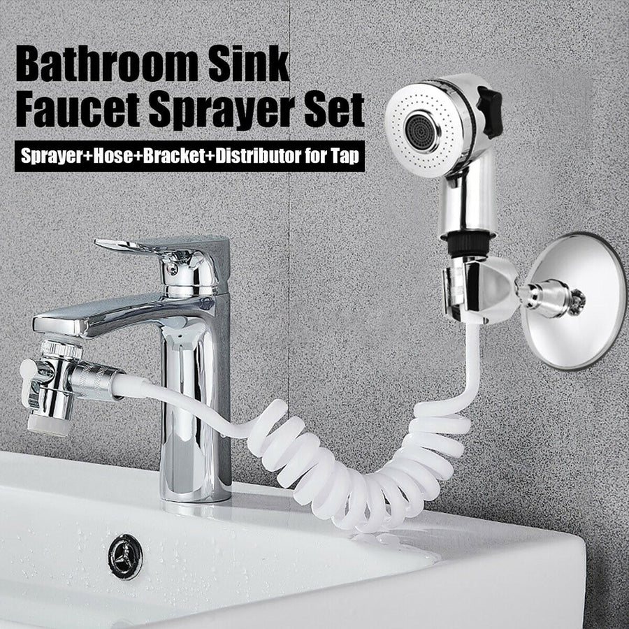 All-in-One Easy Clean Adjustable Bathroom Set - Image 1