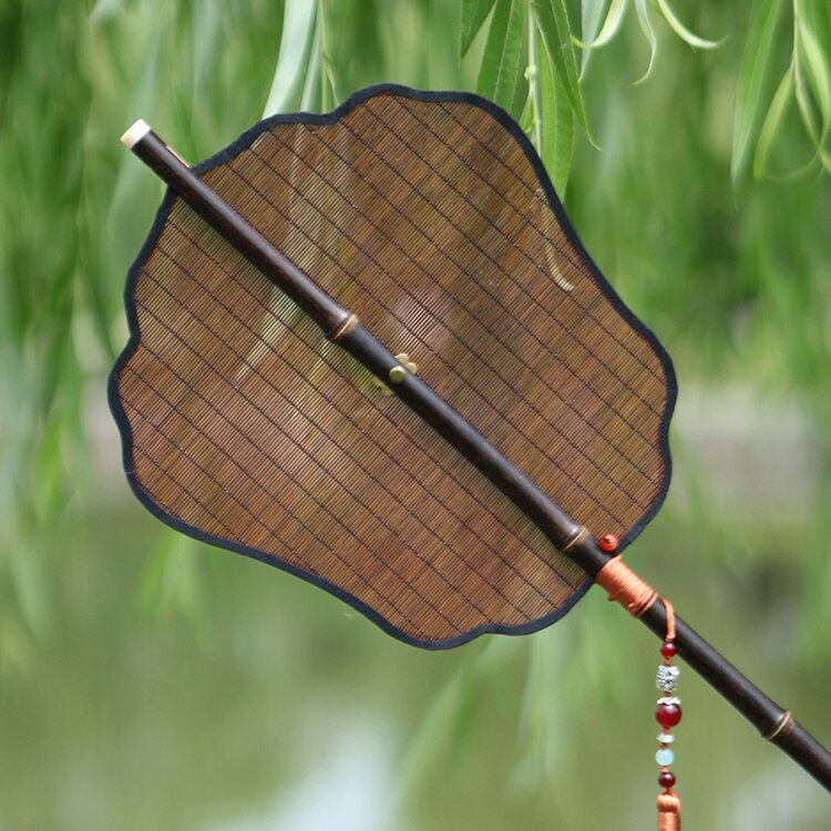 Foldable Bamboo Silk Hand Fan - Image 10