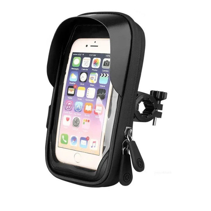 Motorcycle Handlebar Waterproof Universal Phone Holder - Image 10