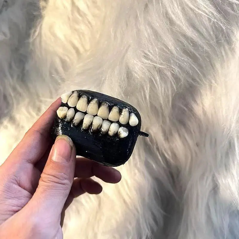 All Smiles Funny Teeth AirPods Cover Case