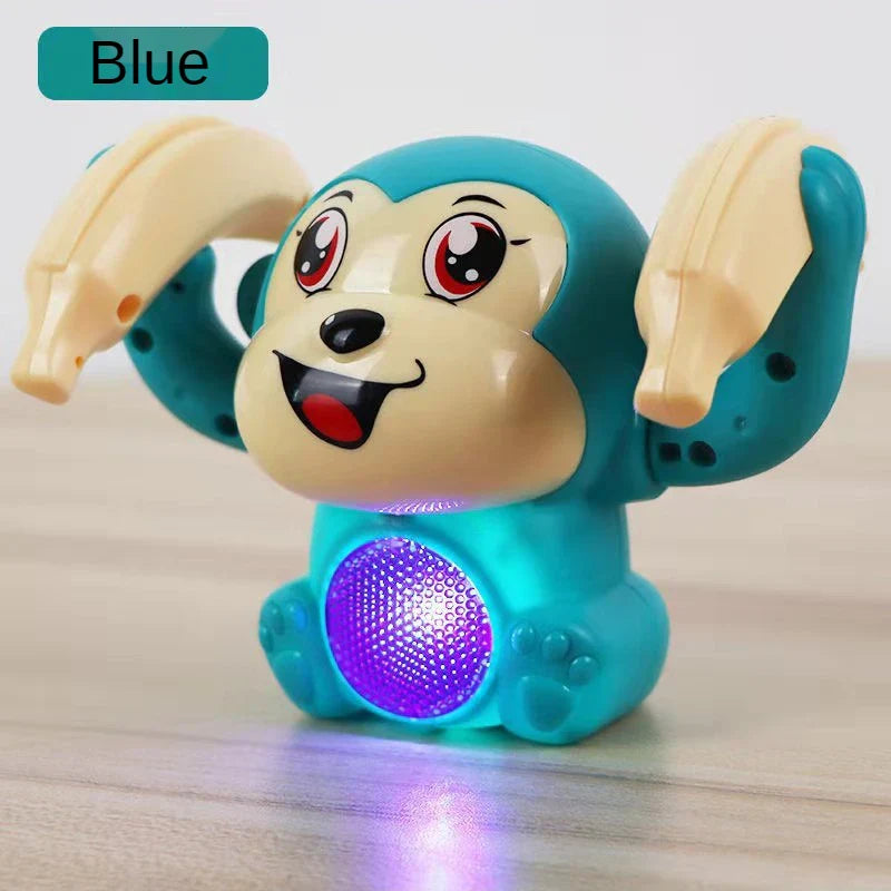 Interactive Monkey Rolling Light-Up Musical Toy - Image 9