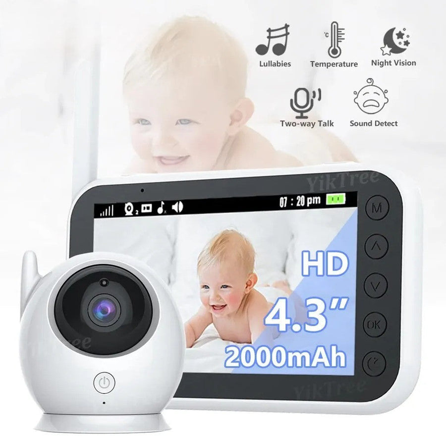 Baby Monitor Surveillance Night Vision Music Nanny Camera - Image 1