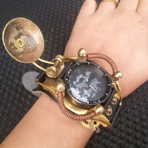 Time Travel Elegant Quartz Titanium Watch - Image 0