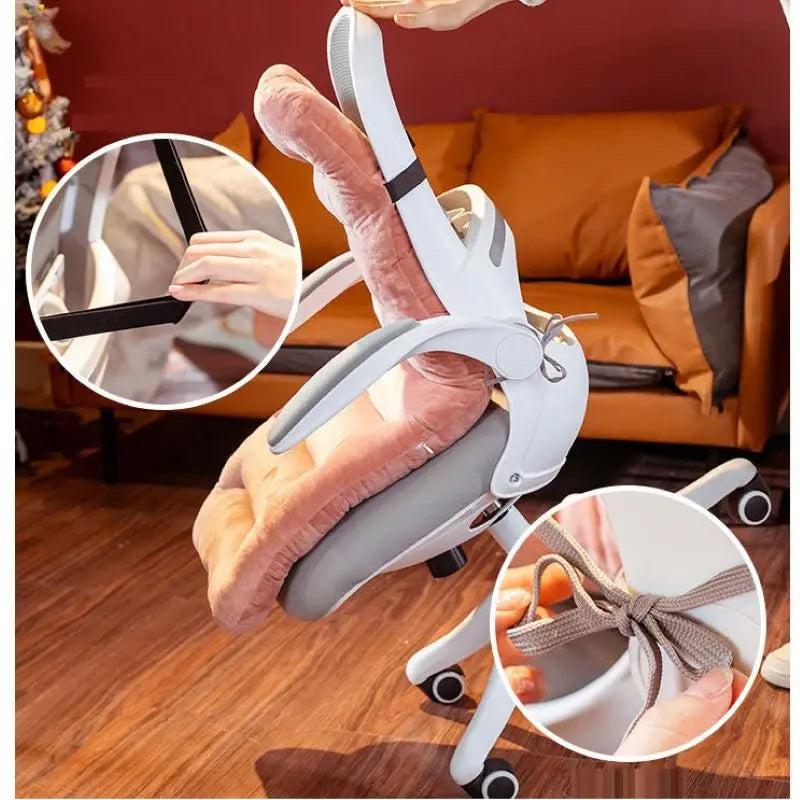 Comfy Plush Office Soft Seat-Back Cushion - Image 5