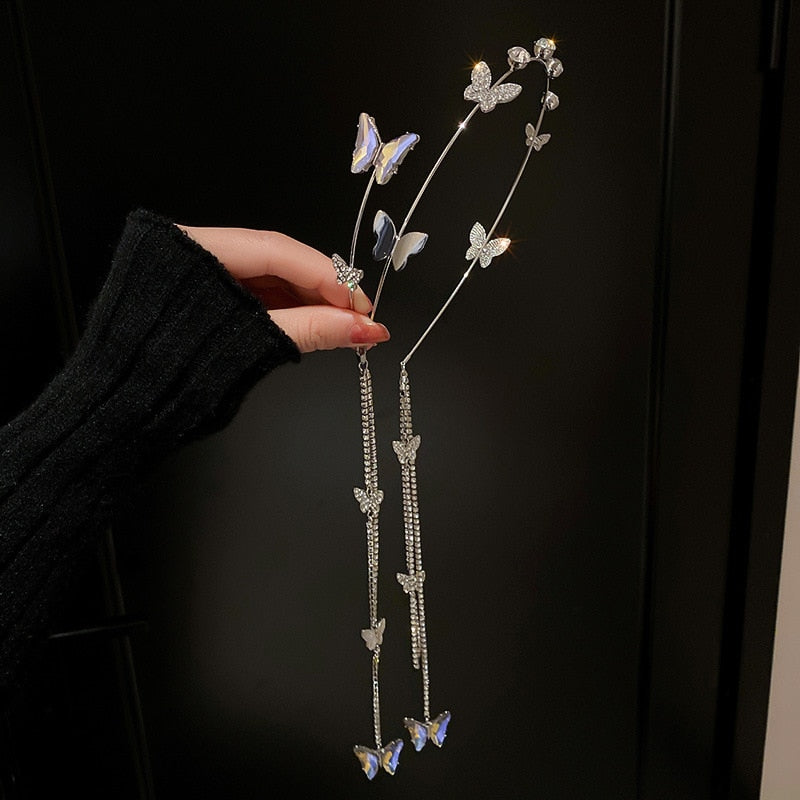 Crystal Dreamweaver Mosaic Butterfly Headband - Image 1