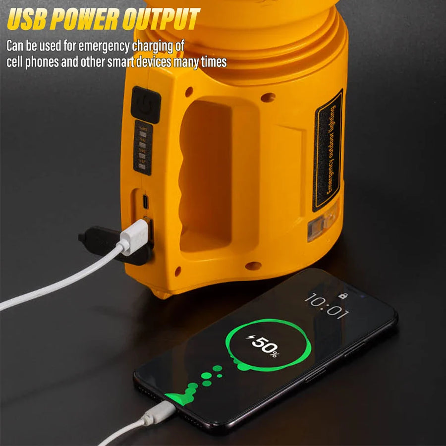 High Power Handheld Rechargeable Multifunctional Portable Flashlight - Image 1