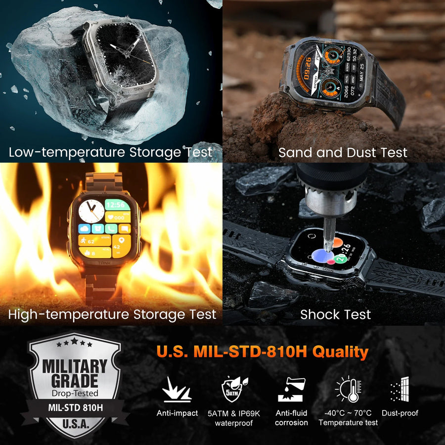 Digital Fitness Tracker High-Performance Ultimate Smartwatch - Image 1