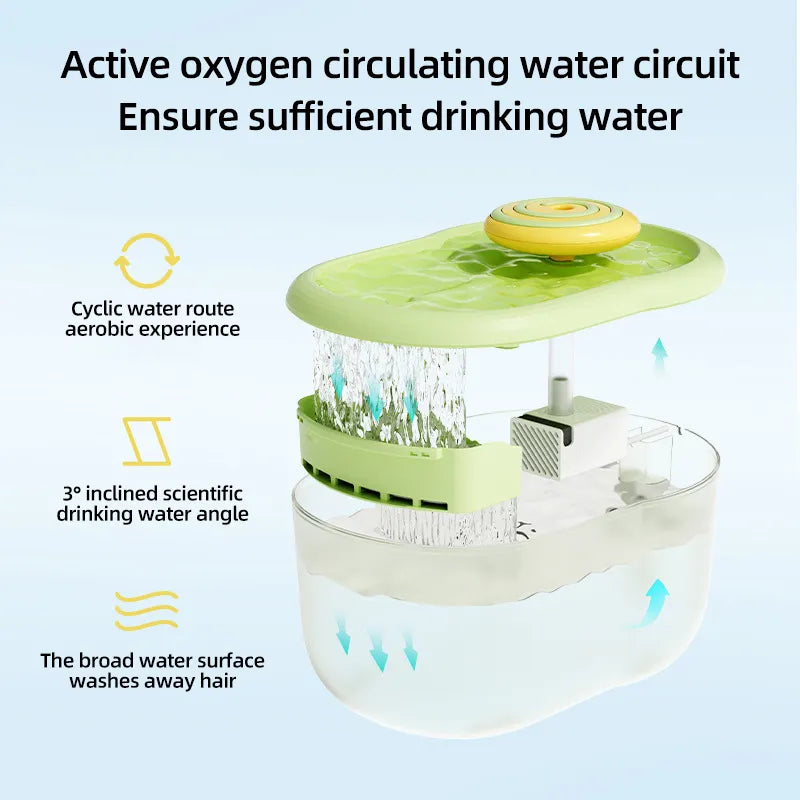 Silent High-Capacity Pet Water Dispenser - Image 1