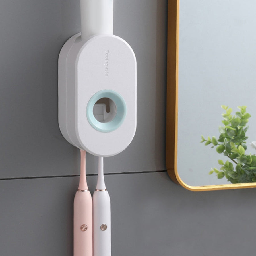 Elegant Wall-Mounted Toothpaste Holder Dispenser - Image 5