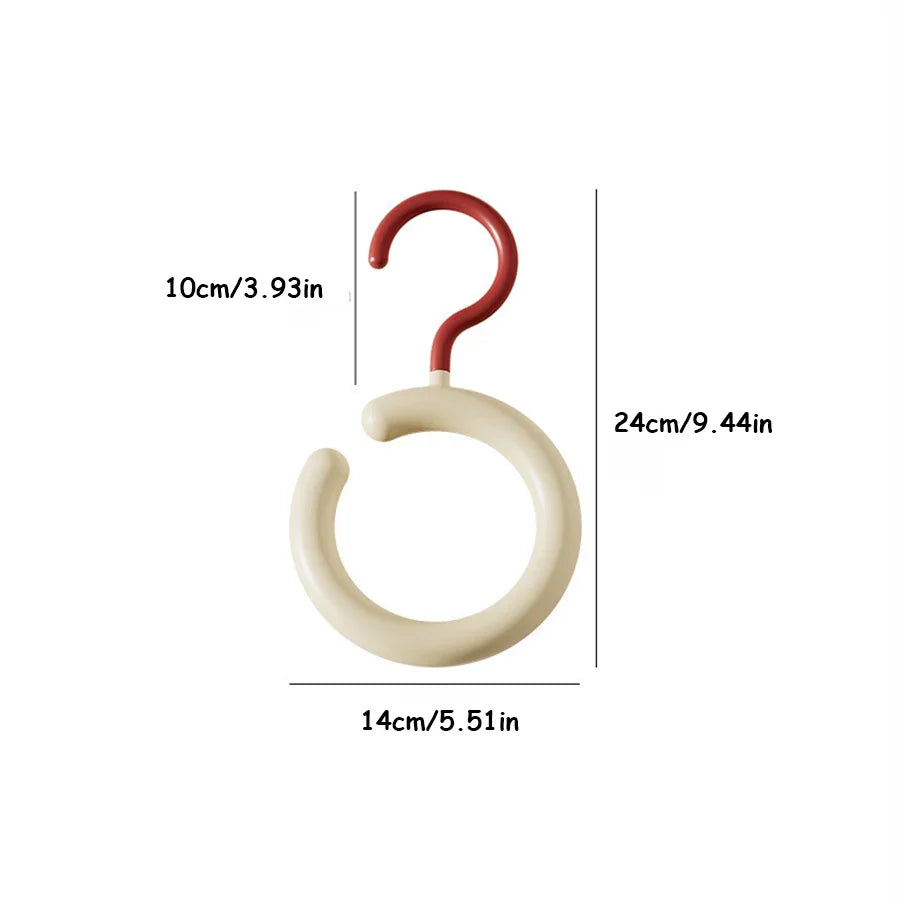 2pcs Rotating Multi-Hook Closet Organizer Hanger - Image 6