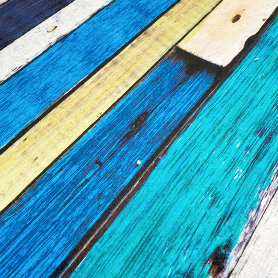 Vintage Wood Look Non-slip Cute Rugs - Image 1