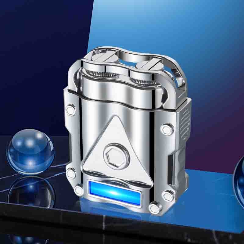 Creative USB Quick Charge Windproof Razor Lighter - Image 5
