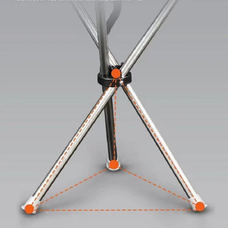 Travel Lift Ultra-Light Foldable Walking Support Stick - Image 5