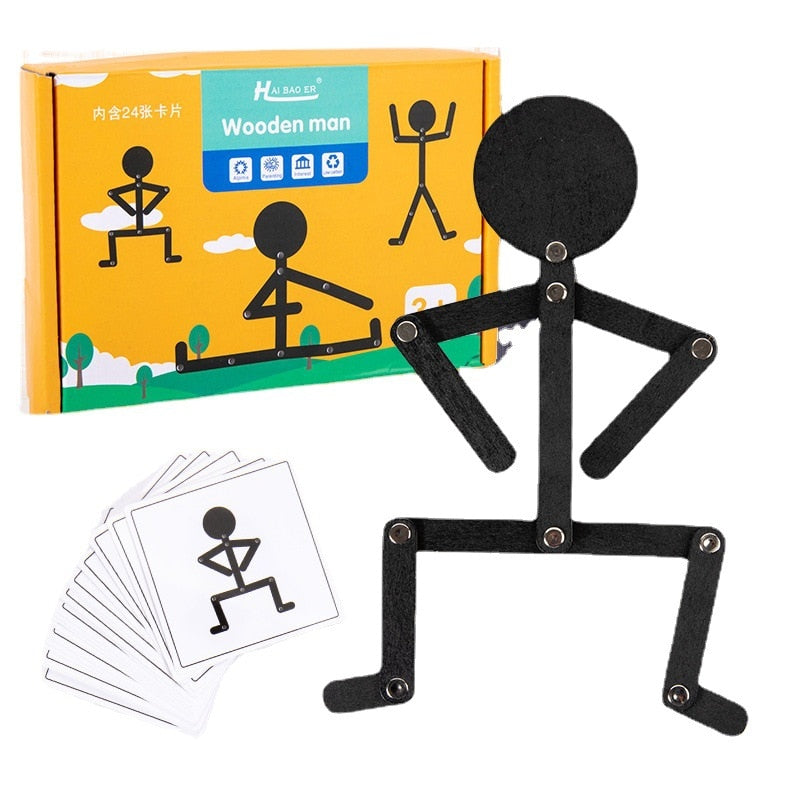 Educational Wooden Stick Toy - Image 4