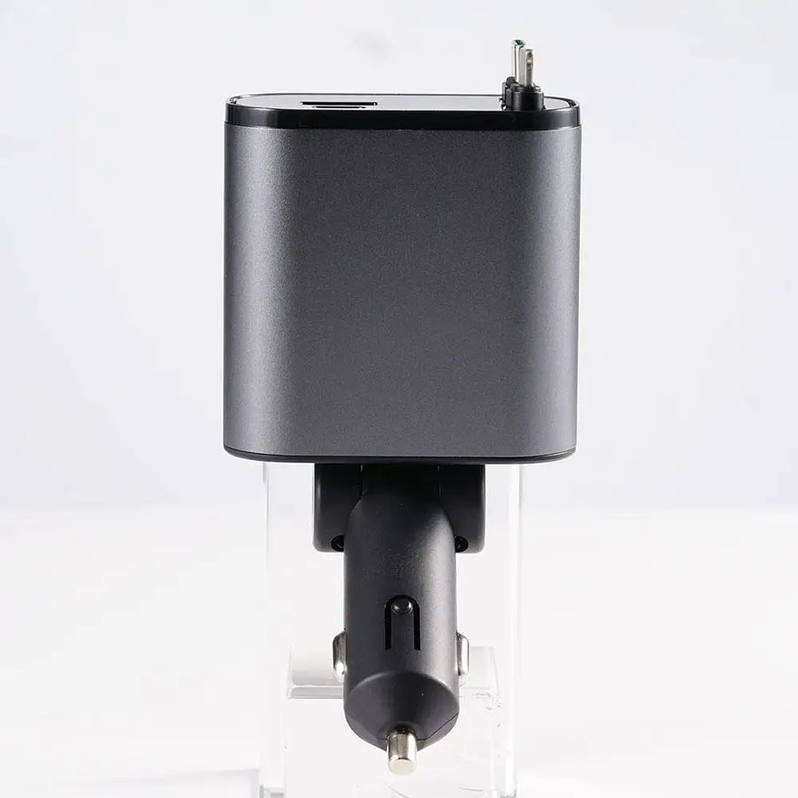 4in1 Retractable Fast Charging Car Lighter Charger - Image 4