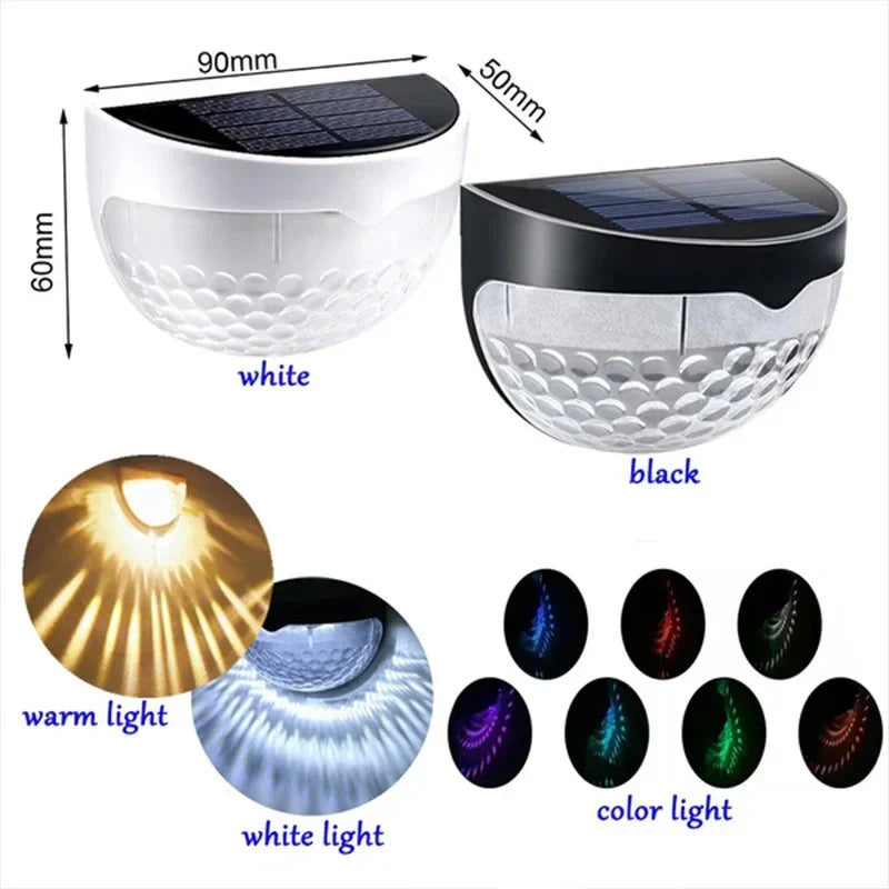 Outdoor Waterproof Solar LED Patio Wall Lamp - Image 6