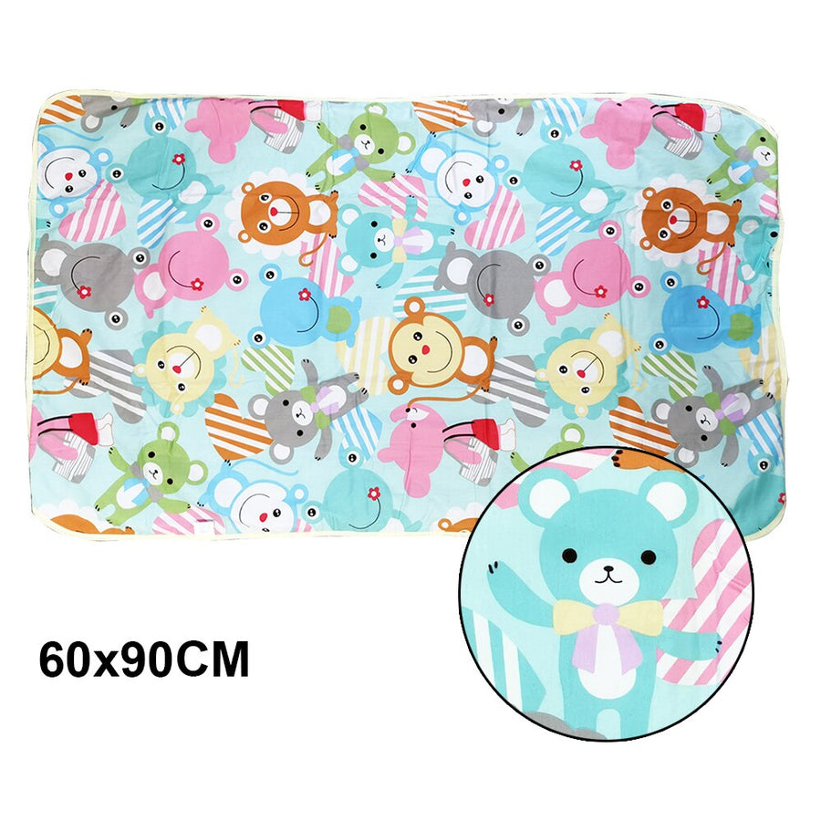 Cartoon Waterproof Reusable Changing Mat - Image 10