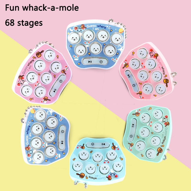 Mini Pocket Whac-a-mole Keychain Toy - Image 3