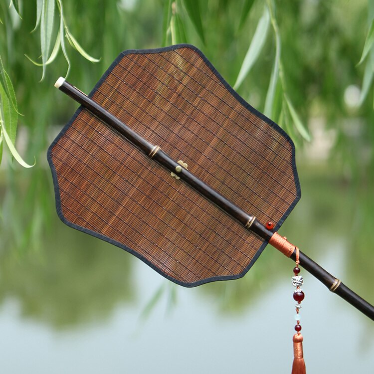 Foldable Bamboo Silk Hand Fan - Image 19