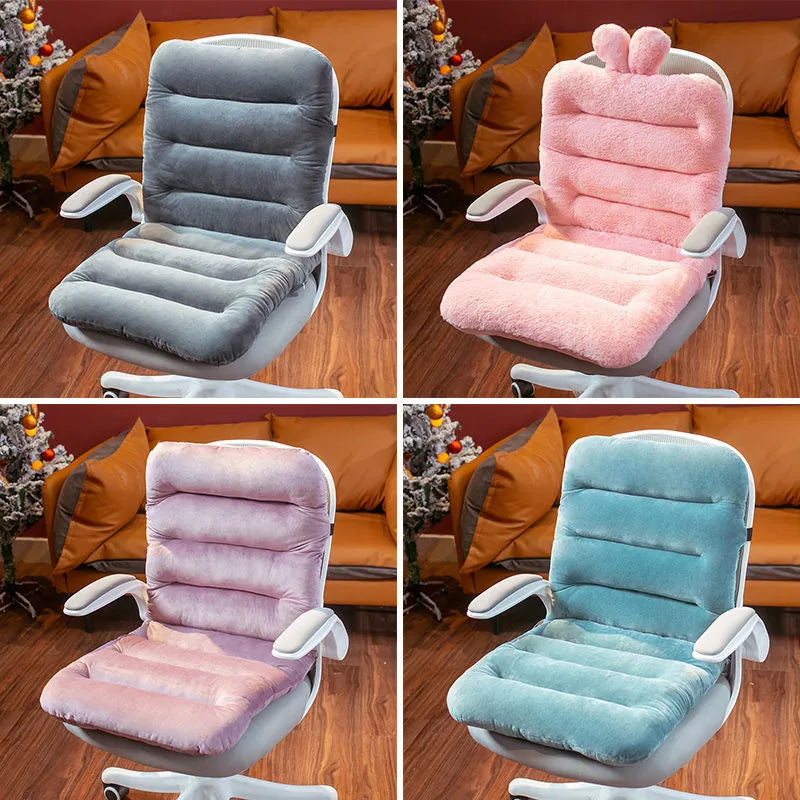 Comfy Plush Office Soft Seat-Back Cushion - Image 1