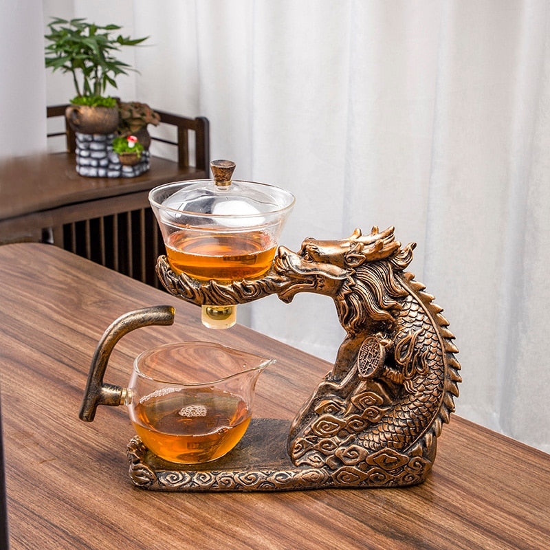 Mystic Golden Dragon Teapot - Image 14
