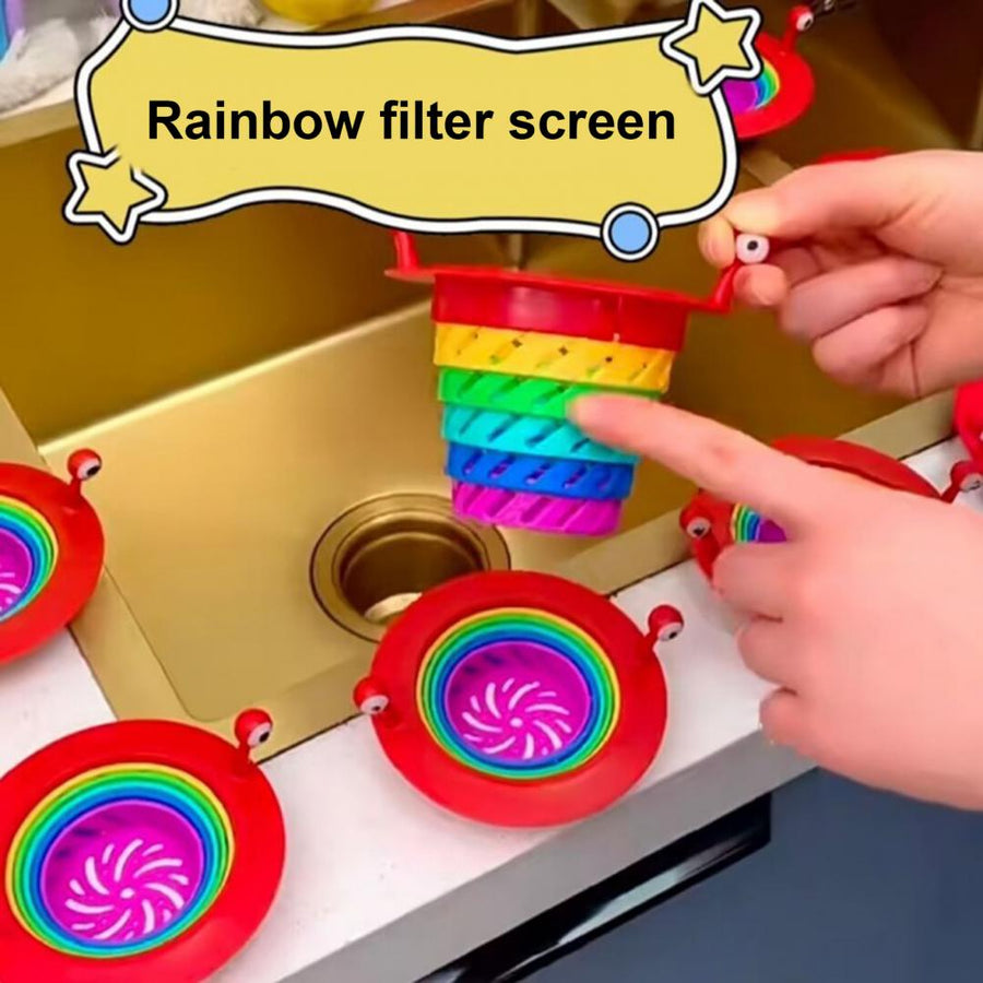 Little Monster Colorful Foldable Sink Strainer Basket - Image 4