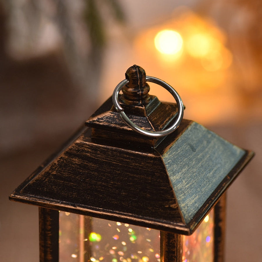 Retro Mini Christmas Lantern - Image 2